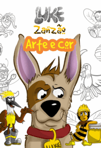 Luke e Zanzão - Arte e cor